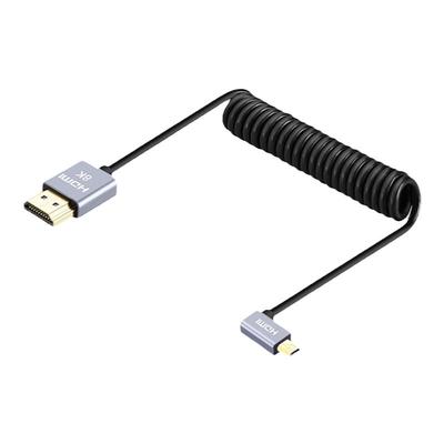 HDMI 2.1 纤细短线 BMPCC 8K 60P GH5 FX3 阿童木 atomos 监视器