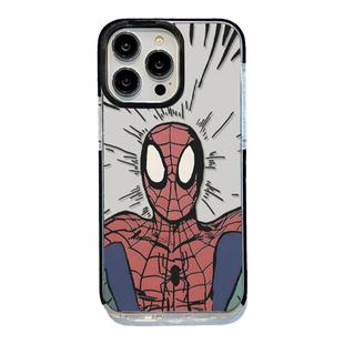 哩卜哩卜创意插画蜘蛛侠适用苹果手机壳iPhone17/16promax黑边13pro/11pro全包12mini软壳xr防摔xsmax8plus