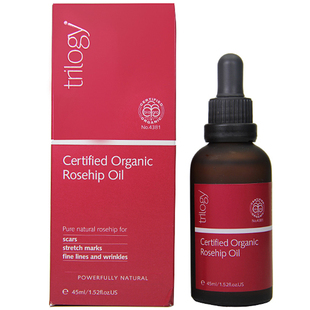 新西兰Trilogy趣乐活玫瑰果油精华45ml祛痘淡疤妊娠保湿修复精油