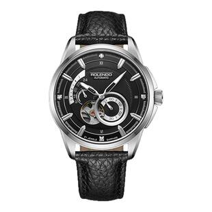 罗兰度男士全自动机械表夜光防水商务男表国腕表瑞士品质送爱人