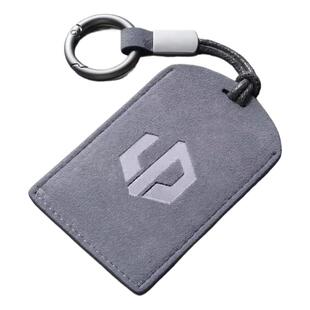 适用于零跑C10/C16汽车卡片钥匙包保护套翻毛皮内饰改装配件用品