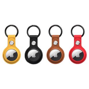 适用于AirTag保护套第二代2026新款苹果airtag2儿童防丢器tag定位器皮革防摔皮钥匙扣追踪器宠物猫狗项圈配件