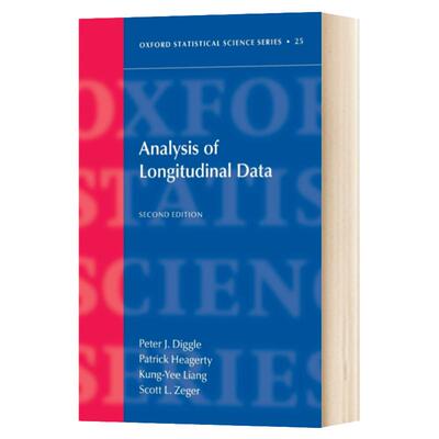 正版 Analysis of Longitudinal Data纵向数据分析