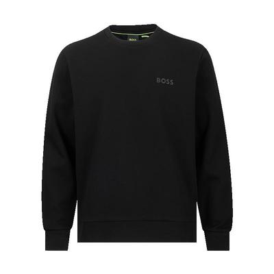 HugoBoss字母logo套头卫衣男士