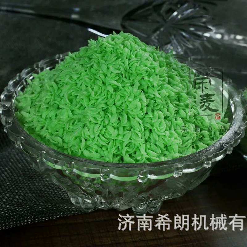 膨化面包糠设备 多种形状可以做 雪花片面包糠膨化机 颗粒糠机器