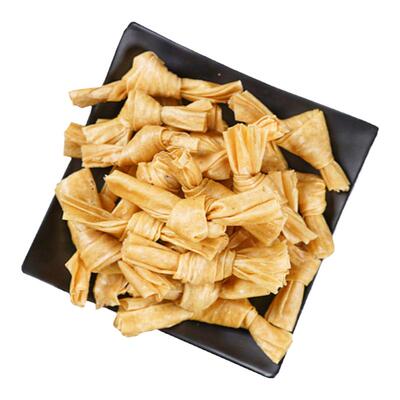 豆结扣无盐渍豆皮扣干货厂家直销