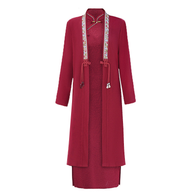 新中式喜婆婆婚宴装套装