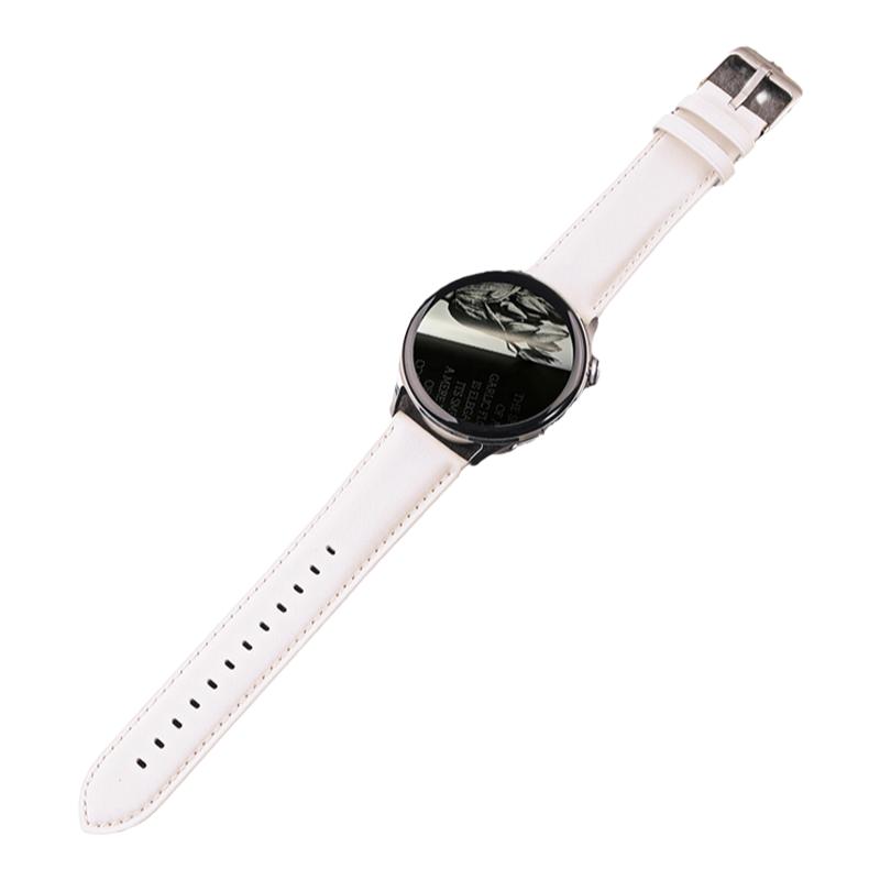 适用华为WatchGT3手表GT3Pro表带新款真皮WATCH4/GT2/2E/Ultimate荣耀magic智能手表gs3男女款专用腕带高级感