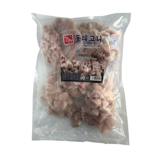 朝鲜族特色明太鱼鱼白鳕鱼鱼花冷冻海鲜水产韩式风味料理食材1kg