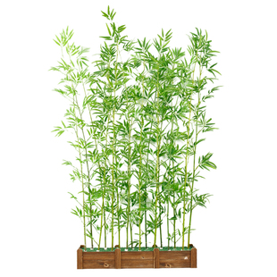 假竹子装饰仿真植物室内仿生竹子隔断挡墙室外仿真竹子竹林造景