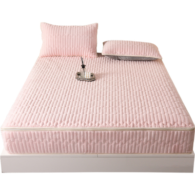 冬季加绒款六面全包床笠加厚夹棉