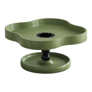 轻奢高脚水果盘高颜值客厅茶几家用轻奢高档蛋糕点心茶点零食托盘