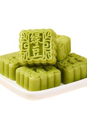 知华园绿豆糕冰豆糕冰沙糕零食