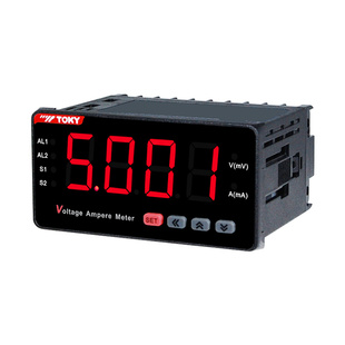 东崎DLW系列全自动LED智能数显pid电压电流表电压测试表数字表头