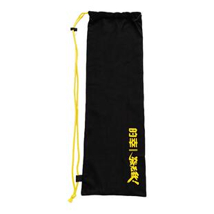 【的幸均衡之刃】黑色印字抽绳束口羽毛球拍袋大容量加厚收纳袋