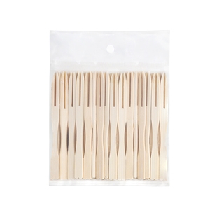 一次性水果叉水果签创意环保竹节叉蛋糕两节叉子KTV/酒吧果插