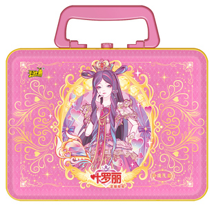 叶罗丽卡片童心礼盒第三弹3卡牌XR玲珑礼盒1整盒公主女孩生日礼物