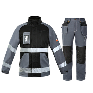 bauskydd保世基安全电工技工维修秋全棉劳保结实耐磨工装制服套装