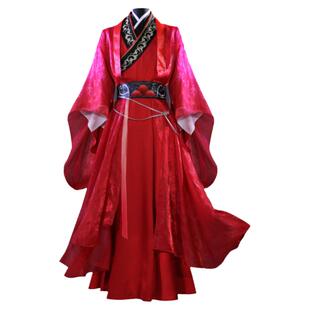 面包家世界之外cosplay柏源cos服天地无束红衣剑灵仙途飘渺假发