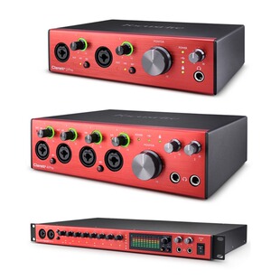 Focusrite福克斯特Clarett+ 2Pre 4Pre 8Pre录音编曲USB外置声卡