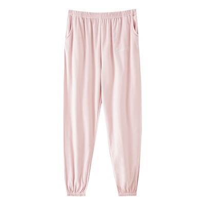 【浪莎】德绒睡裤女加厚保暖长裤