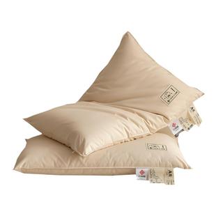 洁丽雅一对全棉棉花枕头枕芯酒店单人宿舍护颈椎助睡眠午睡家用男