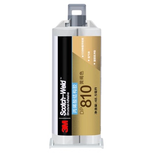 3M DP810丙烯酸结构胶DP810NS快干ab胶水强力胶粘金属塑料不锈钢木材门厂陶瓷铁大理石专用替代焊接青红ab胶