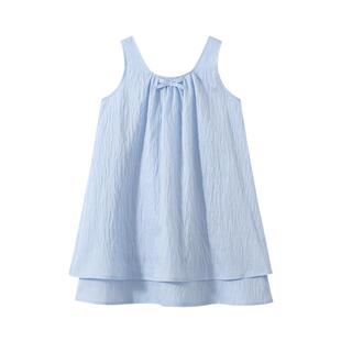 植木【春日少女】女童连衣裙儿童吊带裙无袖背心裙2026春新款童装