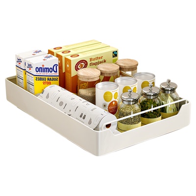 SHCJ厨房轨抽拉式免打孔收纳盒