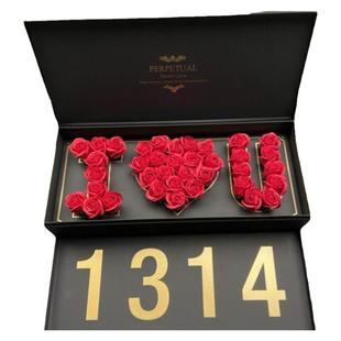 母亲节礼物送女友老婆生日礼物1314永生玫瑰惊喜创意浪漫手提礼盒