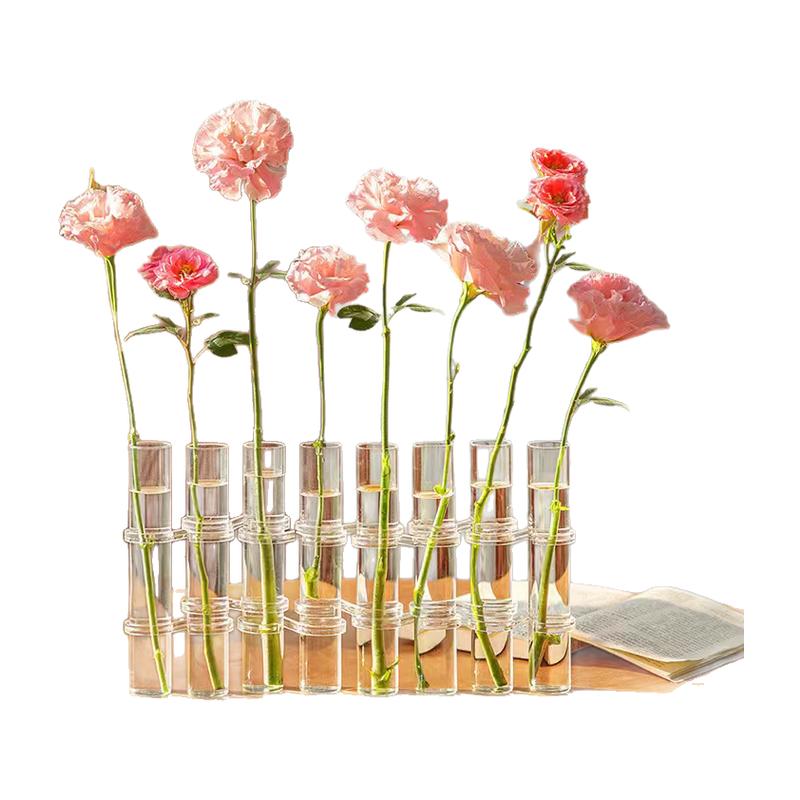 试管客厅插花玻璃花瓶器皿水培
