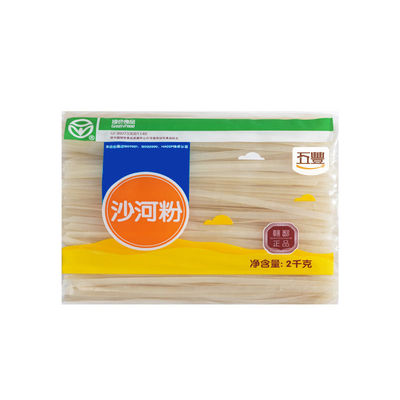 华润五丰沙河粉2kg/4斤炒牛河炒米粉干粉纯大米制造供港品质正宗