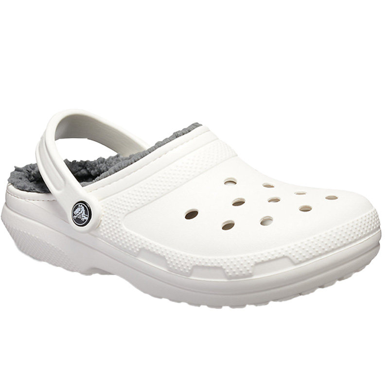 Crocs骆驰拖鞋男女保暖加绒休闲