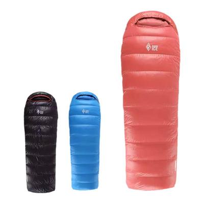 黑冰羽绒睡袋防寒保暖户外装备