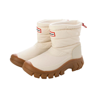 HUNTER女加绒保暖防滑休闲雪地靴