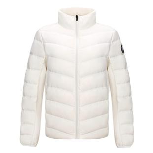 熊猫羽绒服女款冬季户外保暖排骨服轻便防风羽绒衣立领开衫外套女