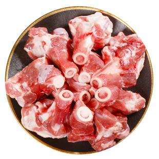 内蒙古羔羊肉棒骨羊筒骨羊腿骨羊棒骨新鲜煲汤羊骨头带肉羊骨棒