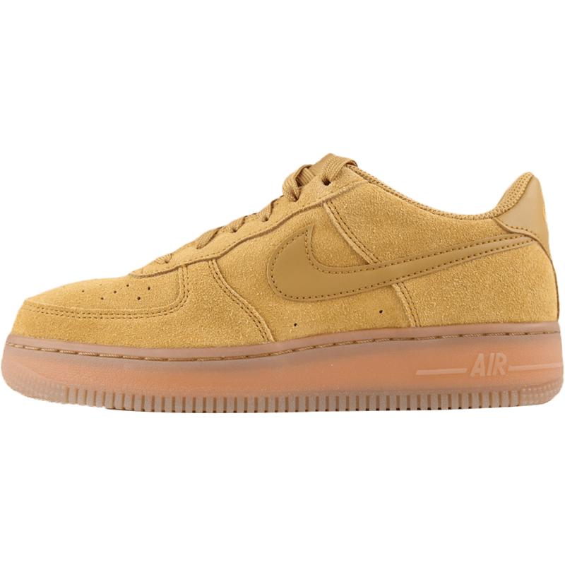 NIKE耐克Air Force 1 AF1空军一号小麦色休闲女鞋板鞋BQ5485-700