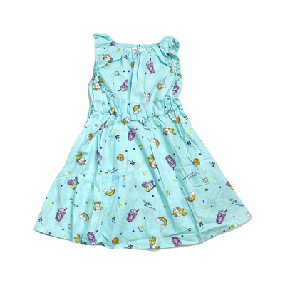 外贸日单女童儿童夏季无袖连衣裙