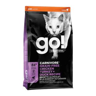 【自营】GO猫粮九种肉高蛋白去骨肉46%高蛋白成猫幼猫长肉营养8磅