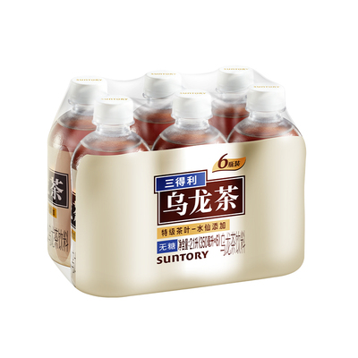 【U先】SUNTORY/三得利乌龙茶迷你版 无糖0脂小瓶350ml*6瓶
