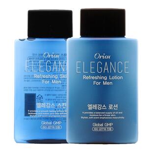 韩国奥丽丝oriox男士爽肤水柔肤水乳液套装控油保湿擦脸护肤品