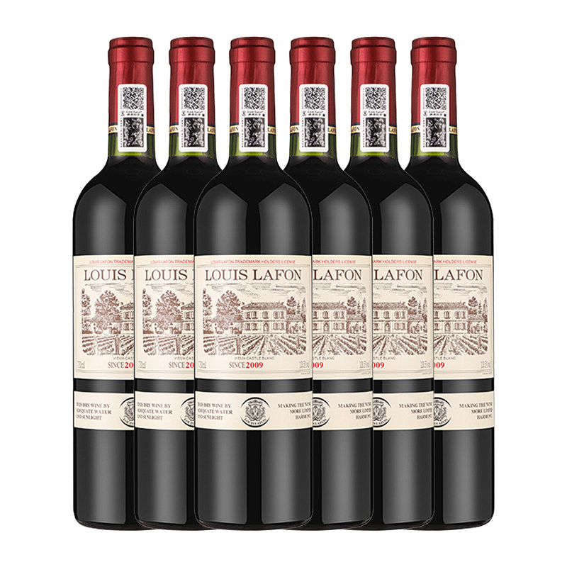 2009法国进口红酒整箱礼盒装