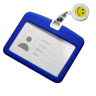 医生工作牌胸牌伸缩扣医院护士挂卡铝合金卡套工作证定制胸卡定做