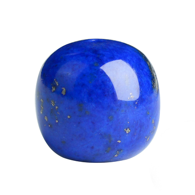 老矿料青金石老型桶珠单珠