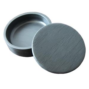 天然原石砚台书法专用学生可磨墨墨碟火锅砚毛笔墨汁笔墨纸砚墨砚墨盘墨条徽砚歙砚墨池不干墨小墨盒带盖端砚