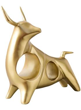 北欧轻奢玄关客厅电视酒柜家居饰品简约现代创意高档办公室装饰品