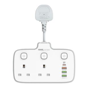 LDNIO英标转换排插一转多typec快充插座大功率拖线板多功能转换器