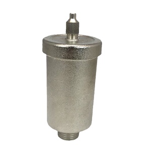 黄铜暖气放气管道家用自动排气阀快速排气六分自来水泄压阀4分6分