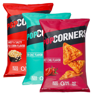 玉米片噗噗脆进口爆米花空气薯片